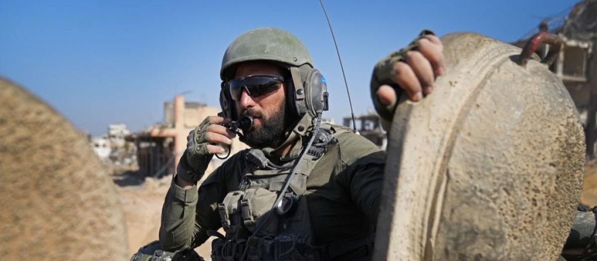 Maayan Mola, comandante del batallón de Ingeniería en la reserva del Ejército israelí