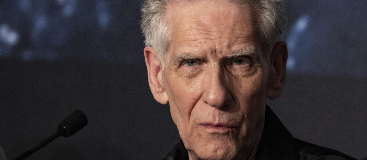 David Cronenberg, durante su rueda de prensa en Cannes