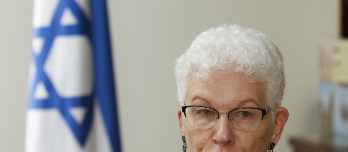 La embajadora de Israel en España, Rodica Radian-Gordon,