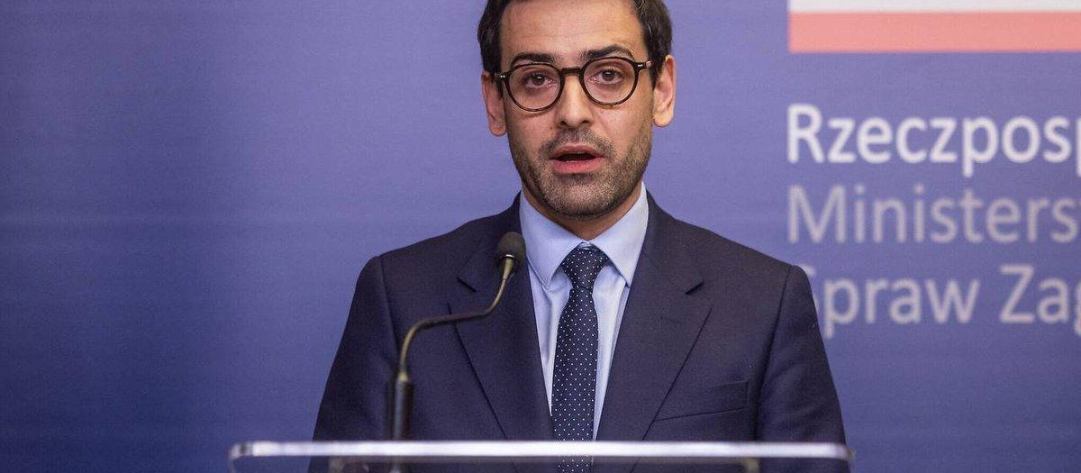 Stéphane Séjourné, ministro de relaciones exteriores de Francia