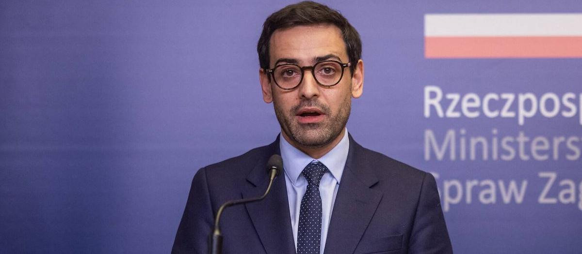 Stéphane Séjourné, ministro de relaciones exteriores de Francia