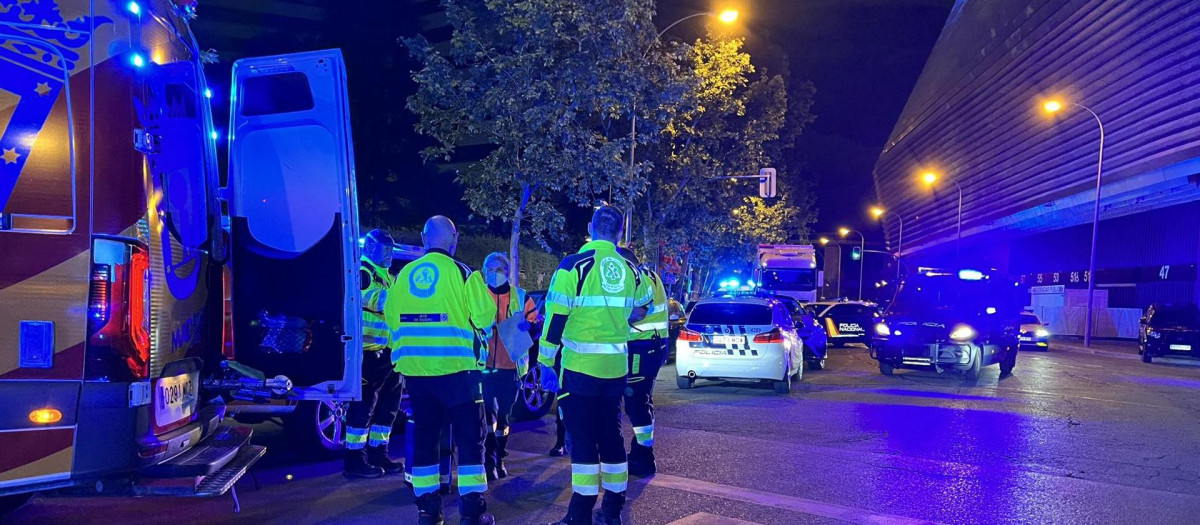 Al menos 25 personas han sido detenidas por participar en la riña entre feriantes ocurrida junto al estadio Santiago Bernabéu