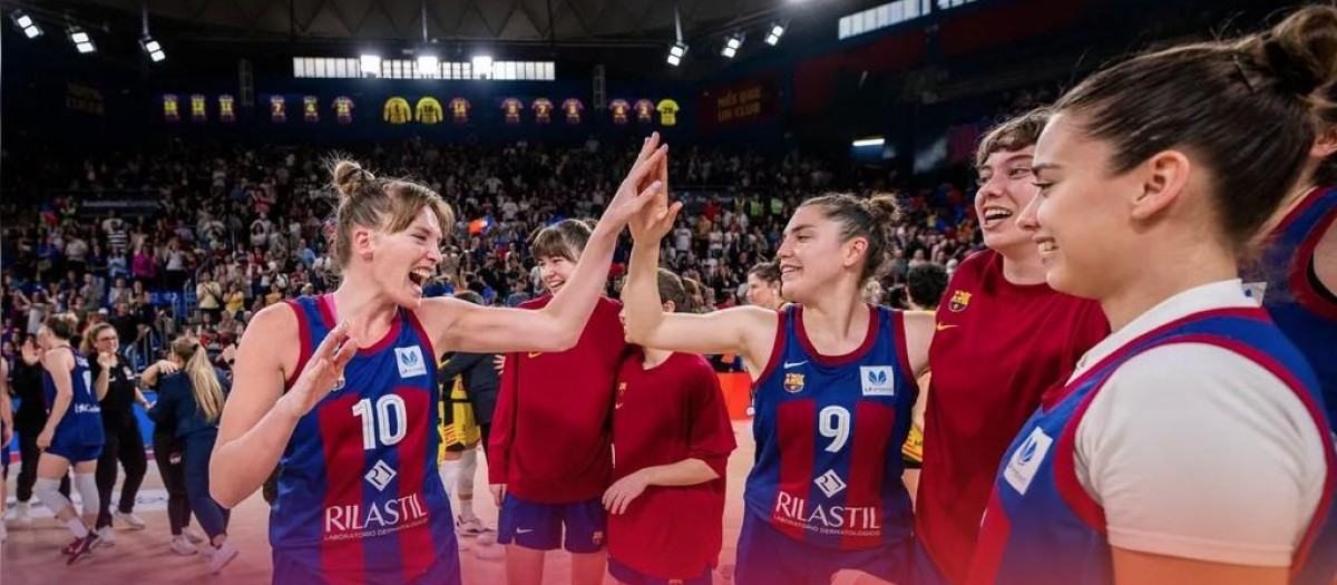El Barça femenino de baloncesto ha tenido que renunciar a su plaza en la Liga por problemas económicos