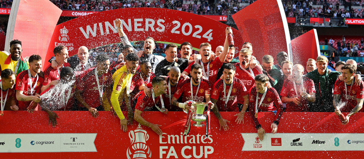 El Manchester United ganó la FA Cup ante el Manchester City