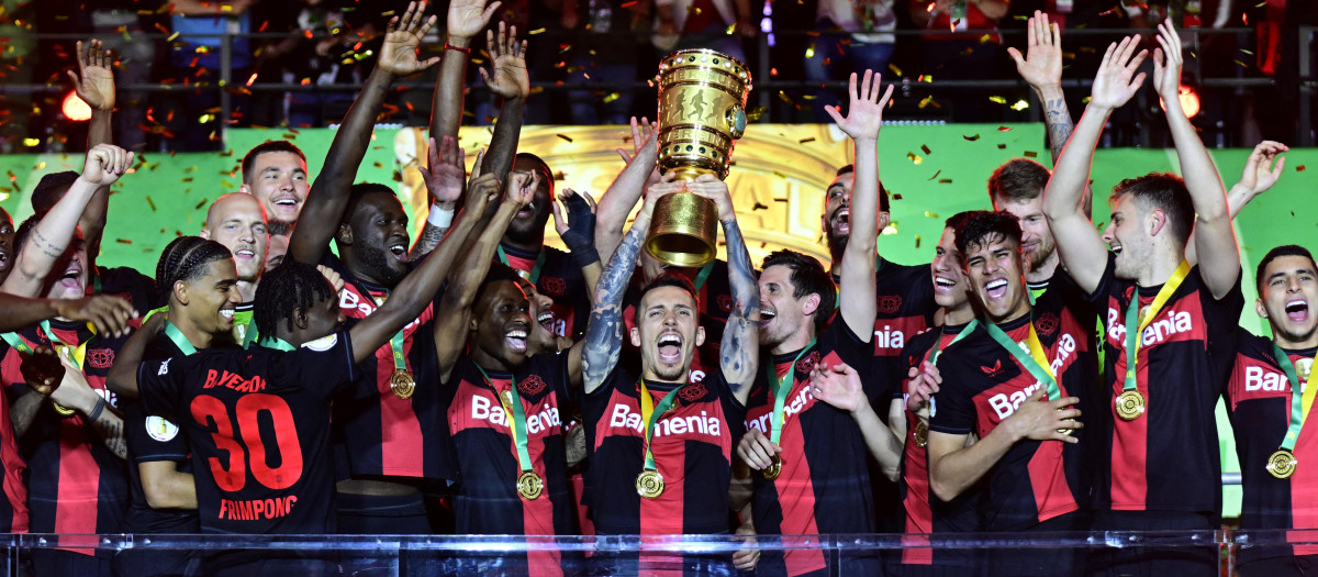 El Bayer Leverkusen ganó 0-1 la final de la Copa alemana