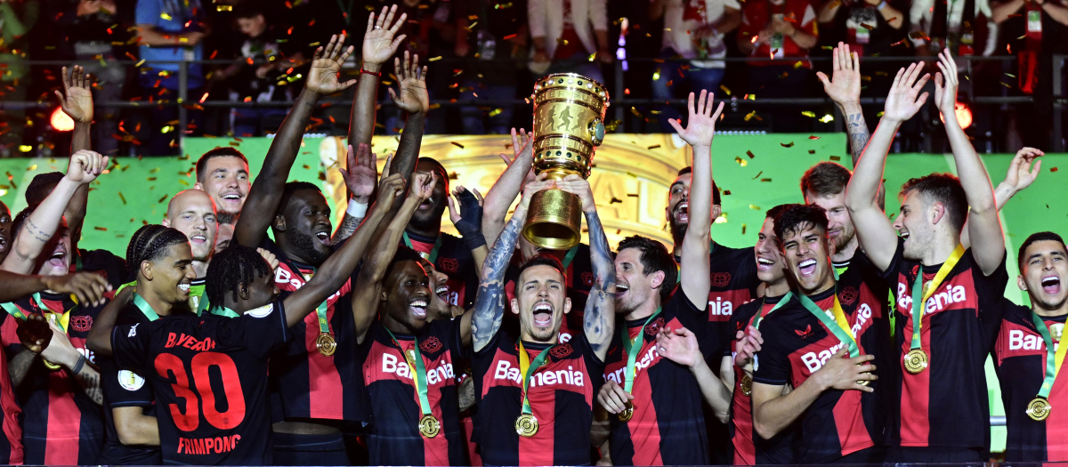 El Bayer Leverkusen ganó 0-1 la final de la Copa alemana