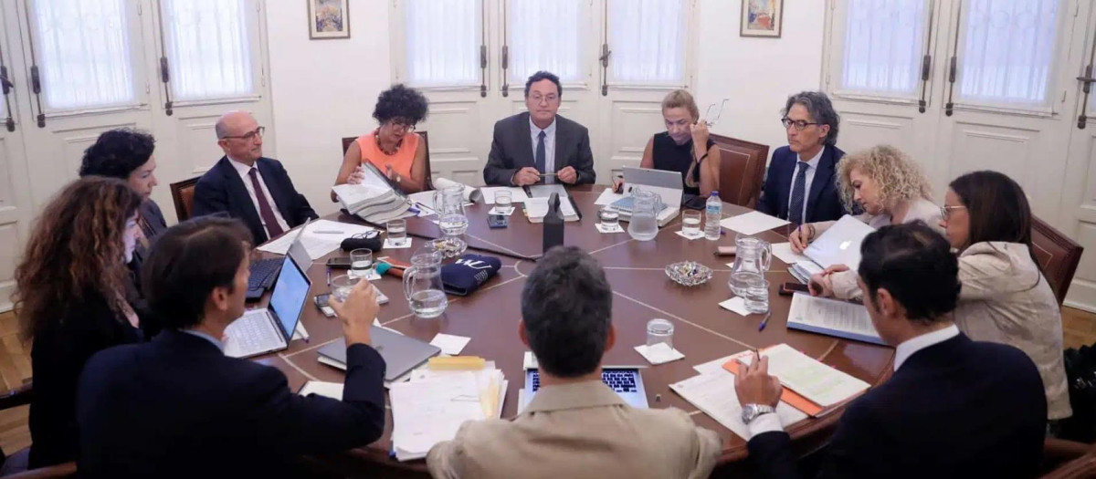 El fiscal general del Estado, Alvaro García Ortiz, preside el Consejo Fiscal