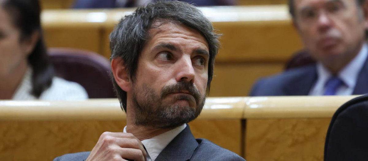 El ministro de Cultura el pasado martes en el Senado