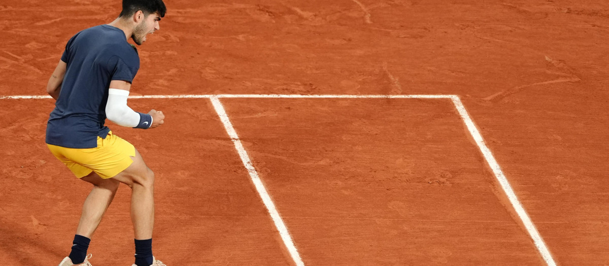 Alcaraz ha vencido su segundo partido en Roland Garros