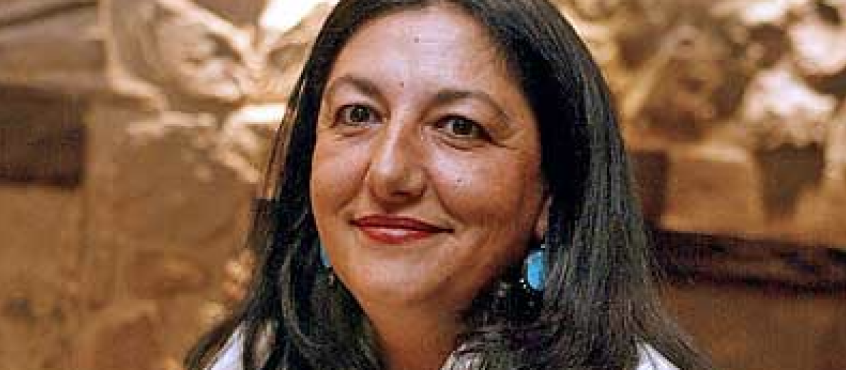 La escritora extremeña Dulce Chacón