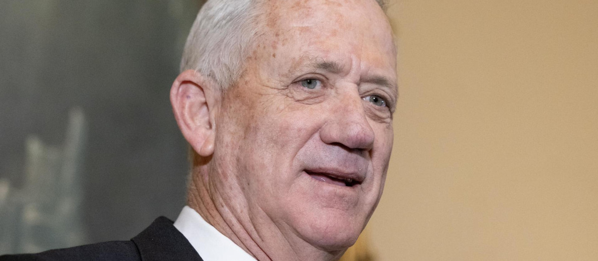 Benny Gantz, miembro del Gabinete de Guerra de Israe