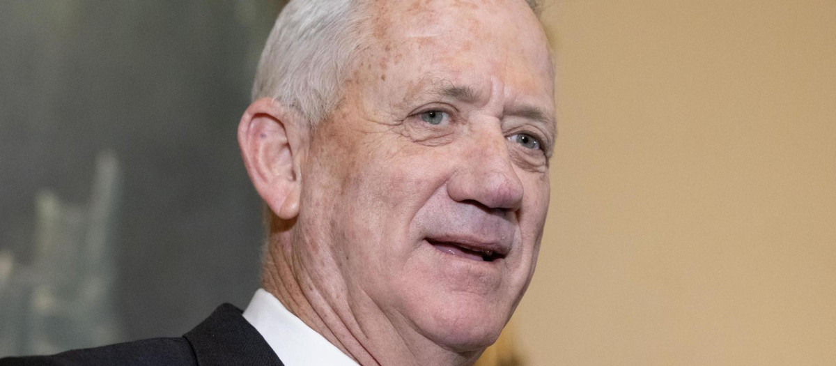 Benny Gantz, miembro del Gabinete de Guerra de Israe