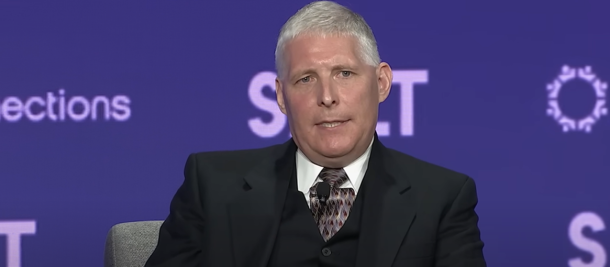 Karl E. Nell, durante su intervención en el ciclo SALT iConnections New York 2024