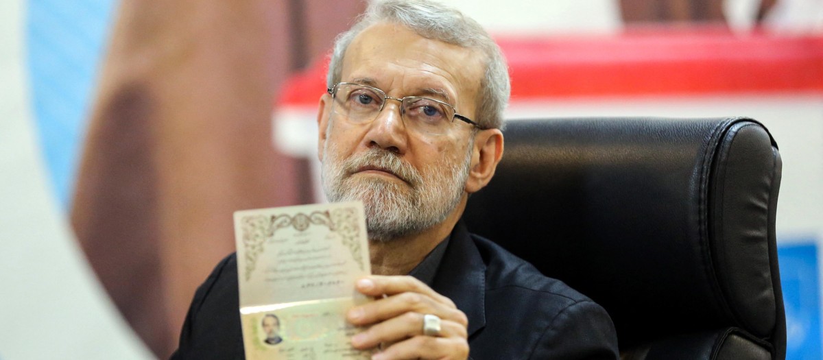 El expresidente del parlamento iraní Ali Larijani