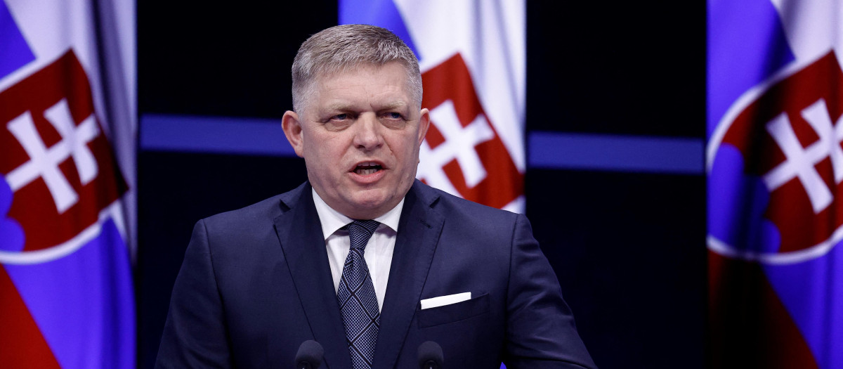 El primer ministro de Eslovaquia, Robert Fico
