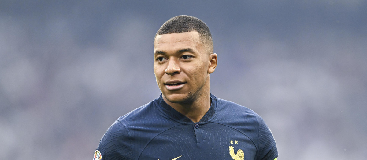 Kylian Mbappe during the UEFA Euro 2024 European Qualifiers, football match between France and Greece on June 19, 2023 at Stade de France in Saint-Denis, France.
European Qualifiers 2024 - France v Greece, Saint-Denis - 19 Jun 2023