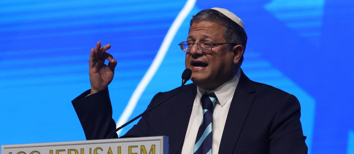 Itamar Ben Gvir, ministro de Seguridad Nacional de Israel