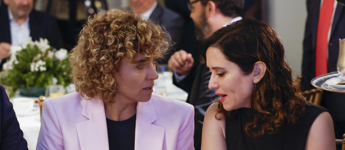 Dolors Monserrat e Isabel Díaz Ayuso