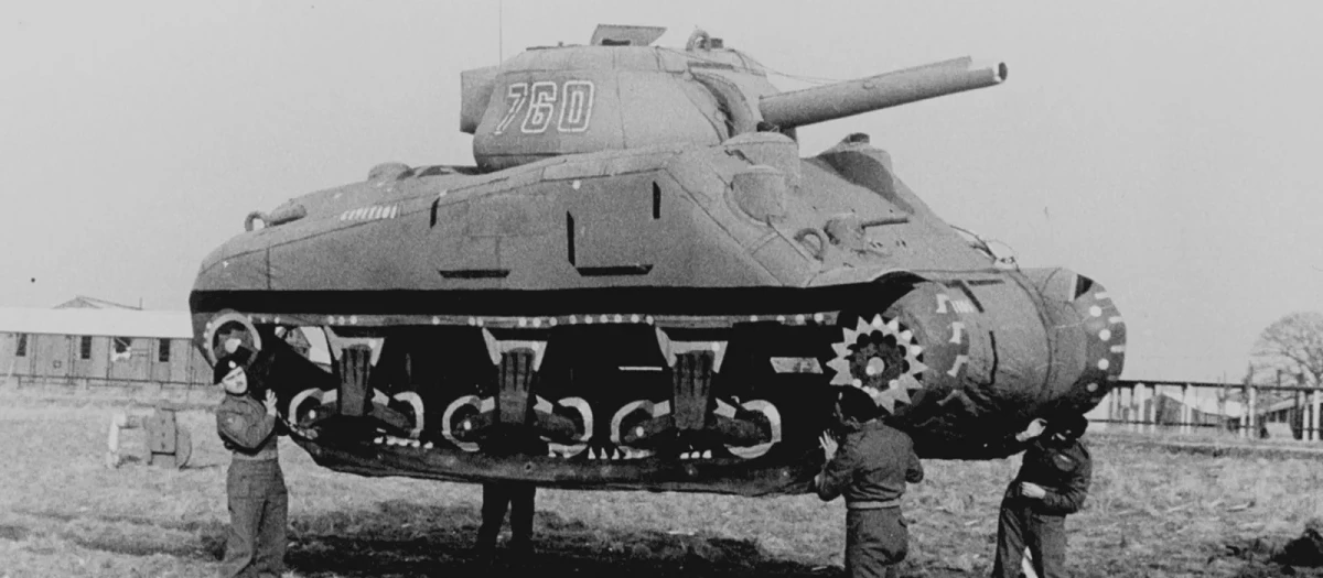 La versión hinchable del carro Sherman norteamericano cumplió con su cometido durante el Día D