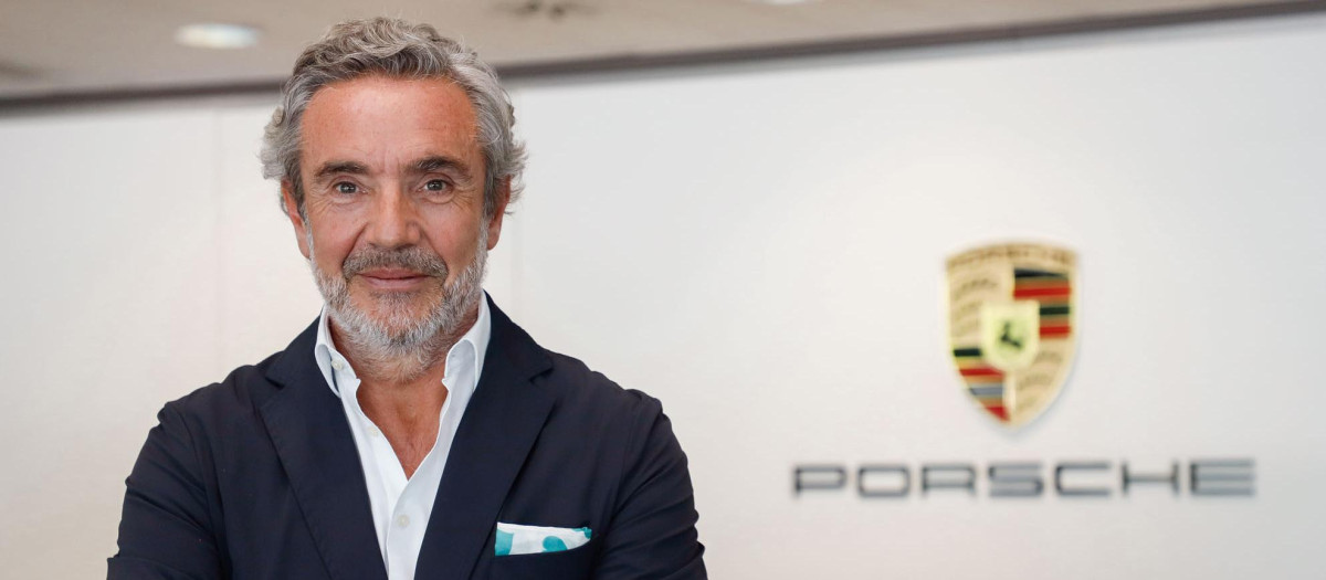 Tomás Villén va camino de 15 años al frente de Porsche Ibérica