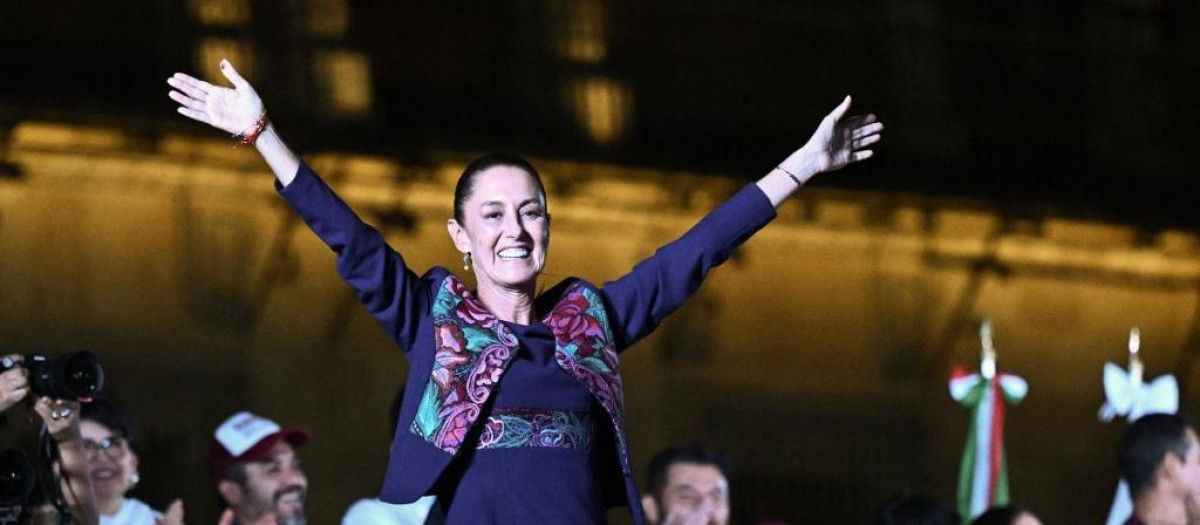 La nueva presidenta de México, Claudia Sheinbaum.