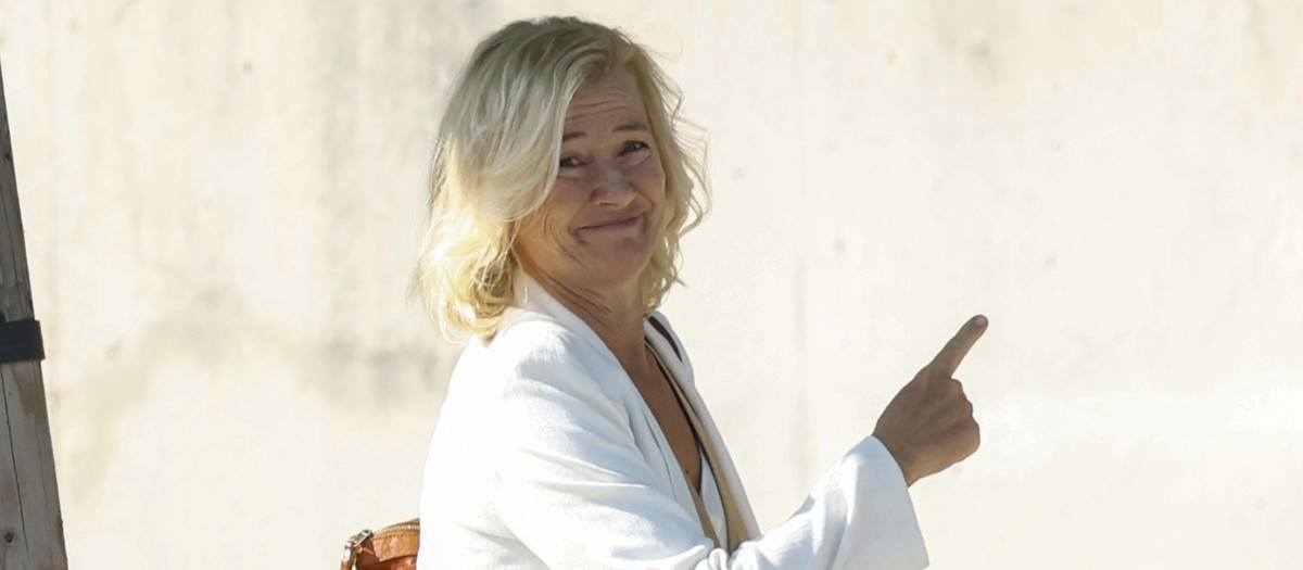 Actress Ana Duato arriving to trial in Madrid 5 June 2024