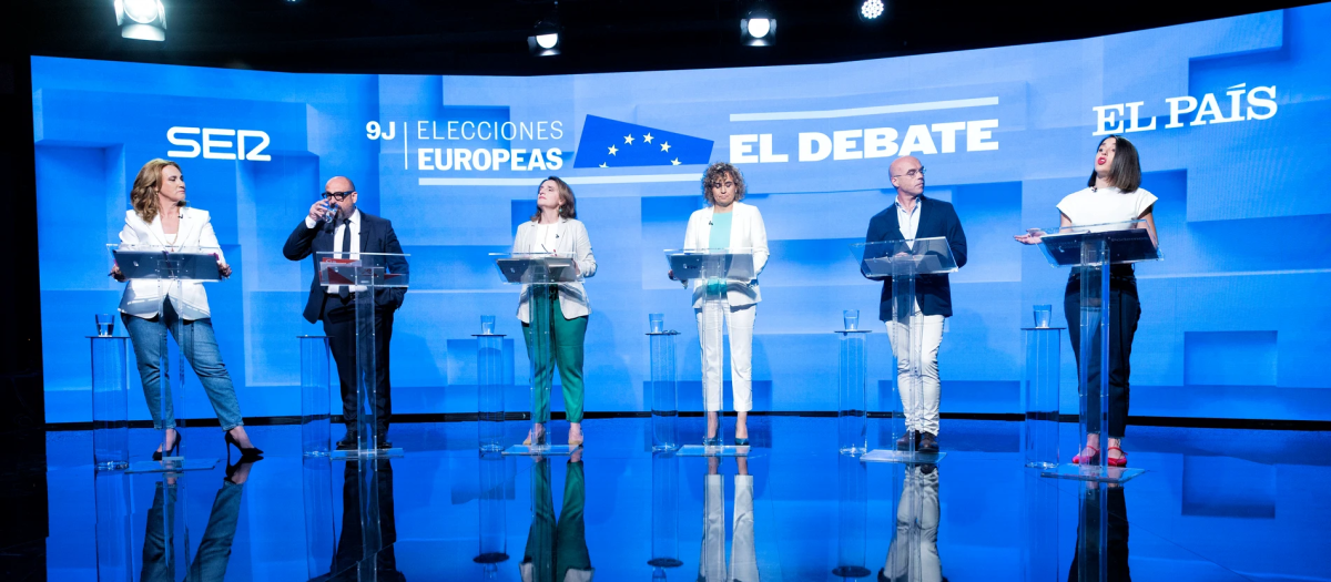 Debate de los candidatos a las elecciones europeas del 9J