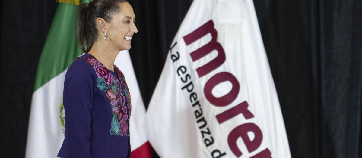 Claudia Sheinbaum, presidenta electa de México por el izquierdista Morena