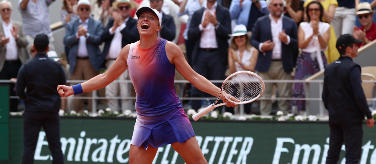 Iga Swiatek es la gran dominadora del tenis femenino