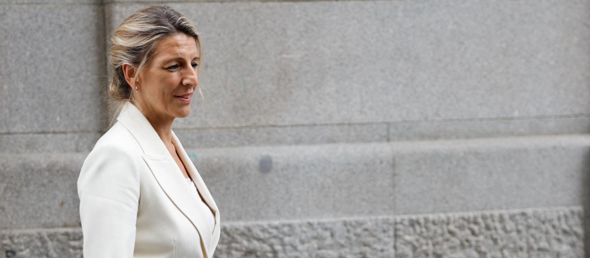 La exlíder de Sumar y vicepresidenta segunda del Gobierno, Yolanda Díaz