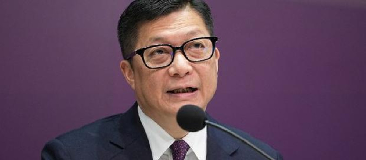 Chris Tang, jefe de seguridad de Hong Kong