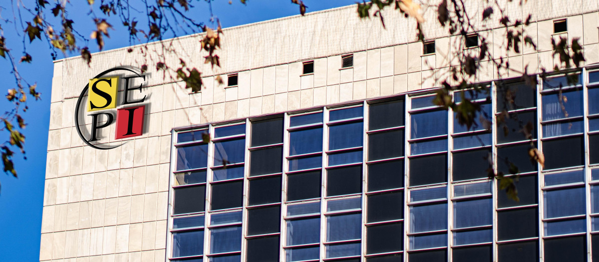 Edificio de la SEPI en Madrid.