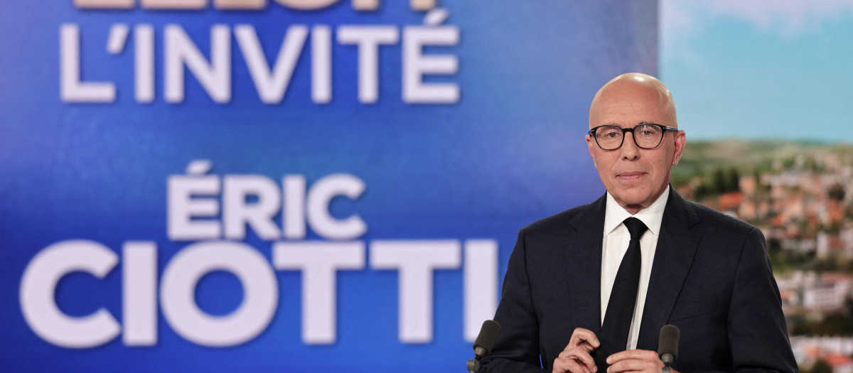 Eric Ciotti, líder de Los Republicanos
