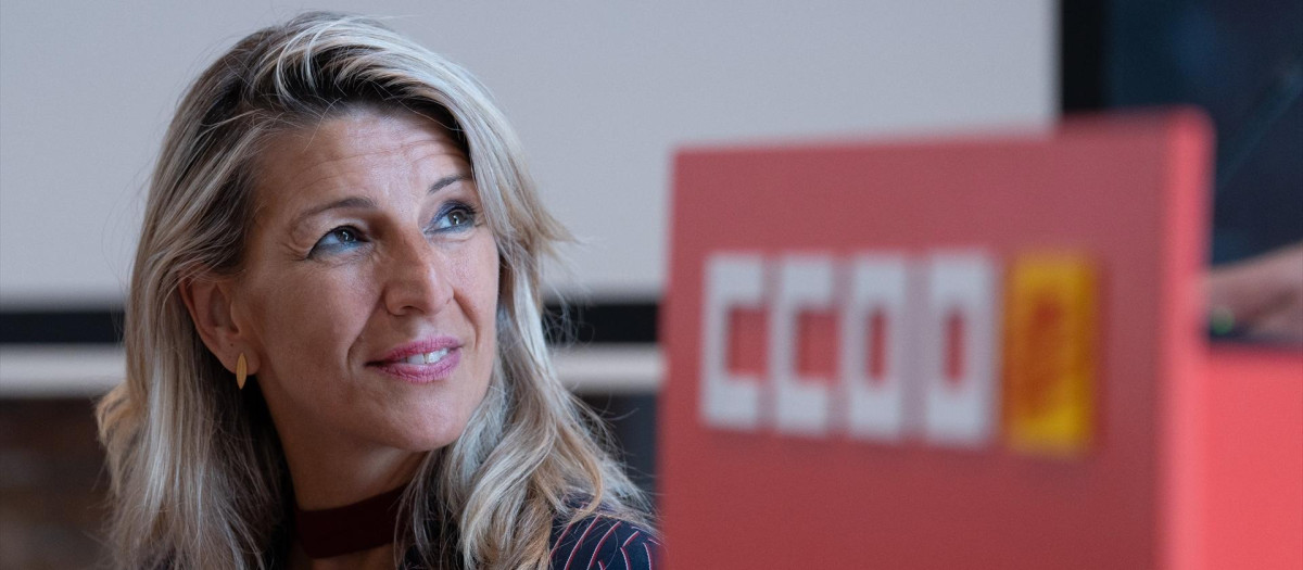 La vicepresidenta segunda y ministra de Trabajo y Economía Social, Yolanda Díaz