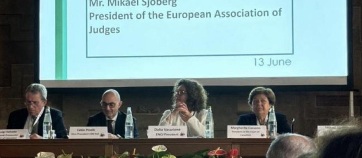 La Red europea de Consejos de Justicia se reúne, esta semana, en Roma