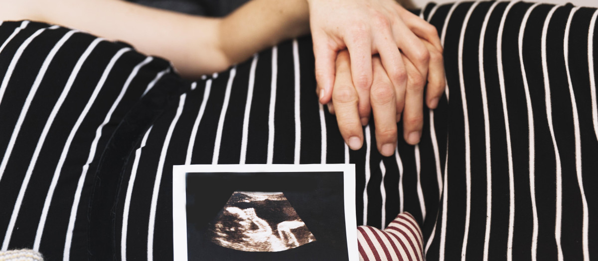 Una pareja a punto de ser papás