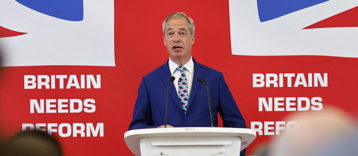 Nigel Farage, líder del Reform UK