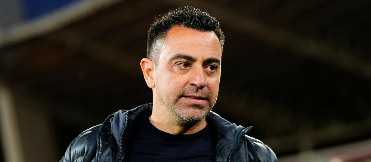 Xavi Hernández en una imagen de la temporada pasada