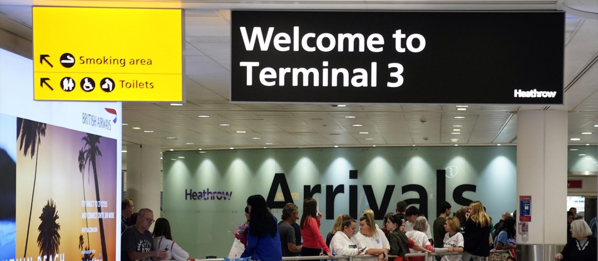 Terminal de Heathrow.