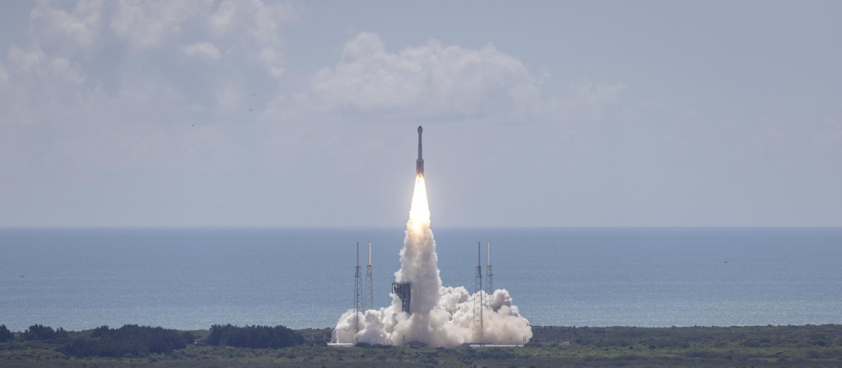 Despegue de la nave Starliner y el cohete Atlas V, la semana pasada deasde Cabo Cañaveral