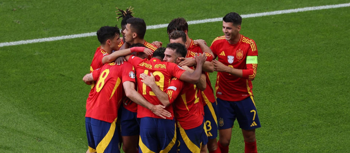 España firma un debut espectacular ante Croacia
