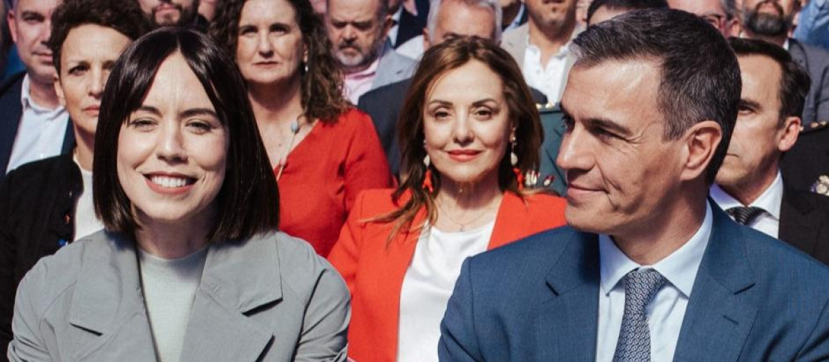 Diana Morant y Pedro Sánchez, en una imagen de archivo