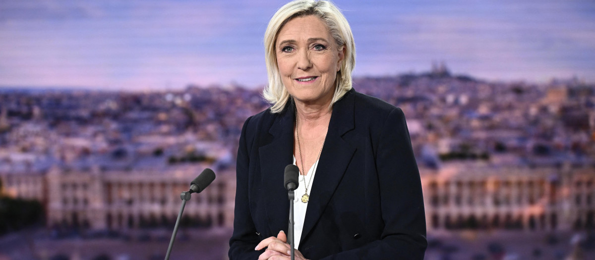 Marine Le Pen aseguró que no pedirá la dimisión de Macron tras las legislativas