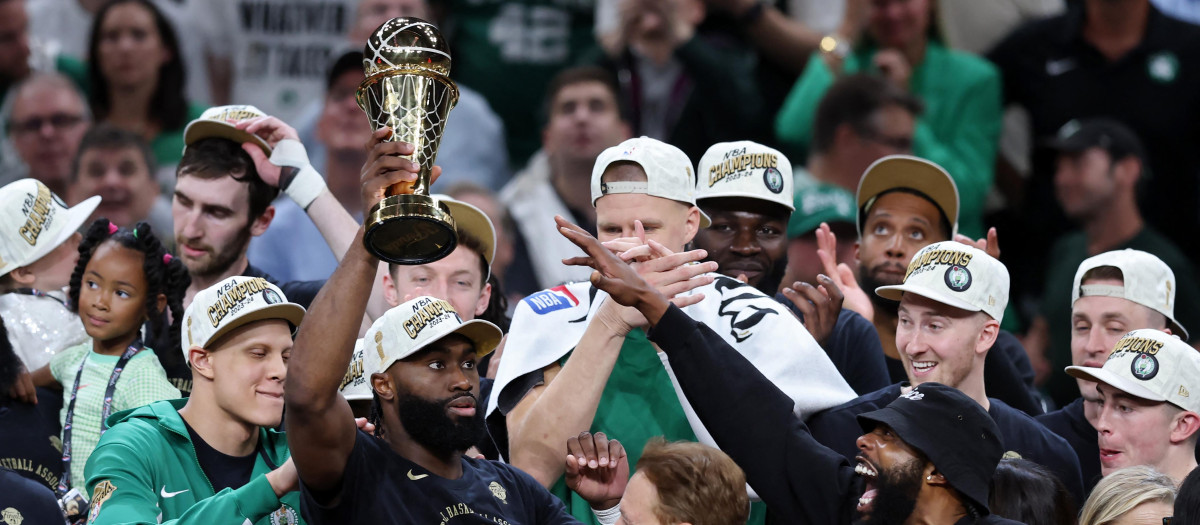 Jaylen Brown culmina un doblete de ensueño y se lleva el MVP de las