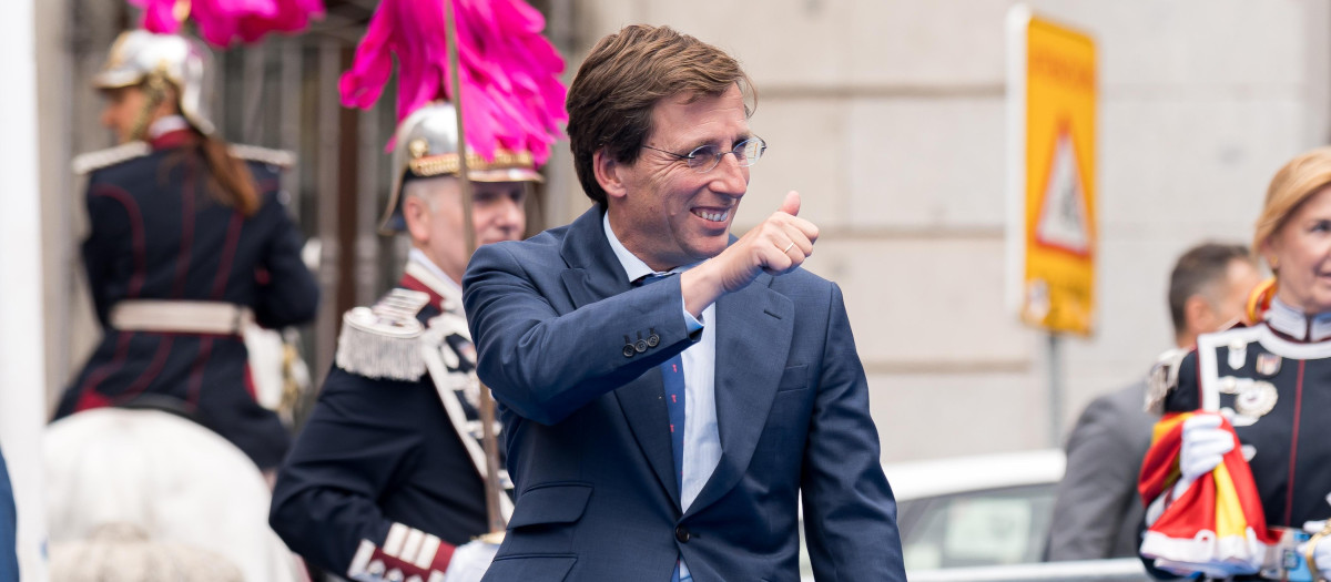 El alcalde de Madrid, José Luis Martínez-Almeida