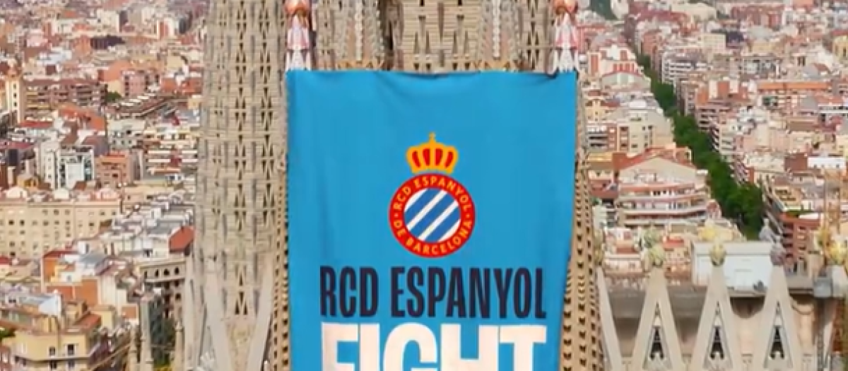 Captura de pantalla de la publicación del RCD Espanyol