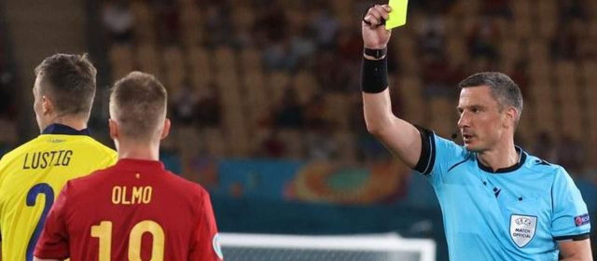 Slavko Vincic será el árbitro que pite el partido entre España e Italia de la Eurocopa