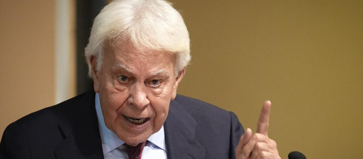 El expresidente del Gobierno Felipe González