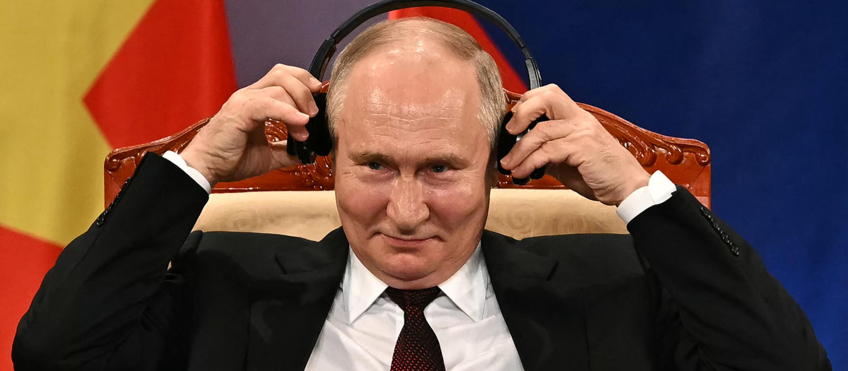 Vladimir Putin durante su estancia en Vietnam