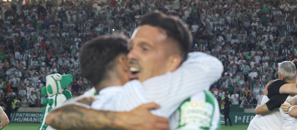 Así ha celebrado el Córdoba CF su ascenso a Segunda